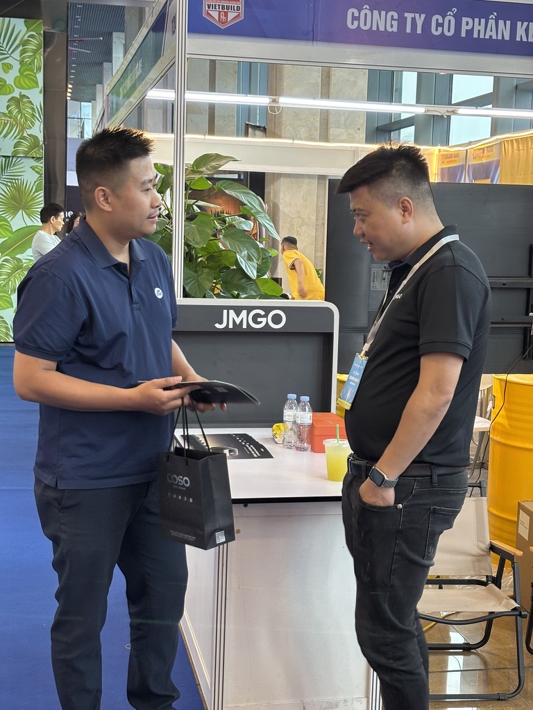 Gian hàng JMGO tại triển lãm Vietbuild