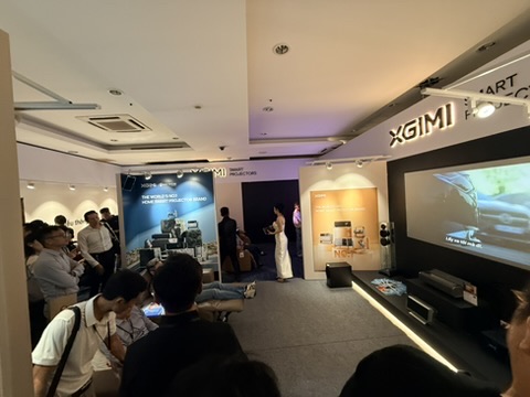 Khu trình diễn XGIMI tại PHE Show